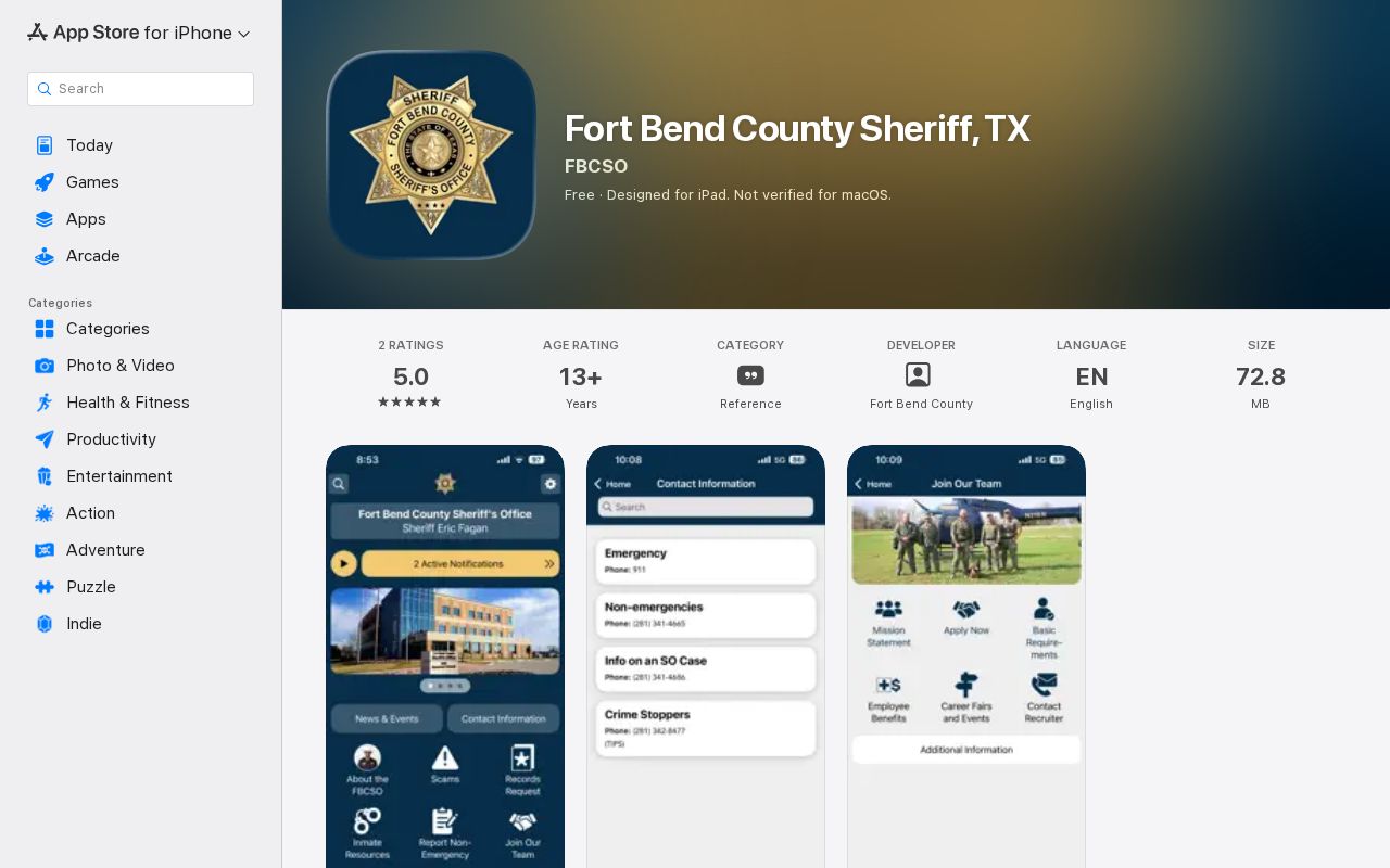 Fort Bend County sheriff app without a 72-hour release archive